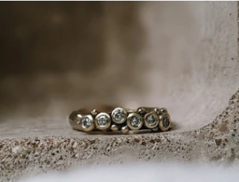 Bespoke | Micro Pavé Set Diamond Wedding Band