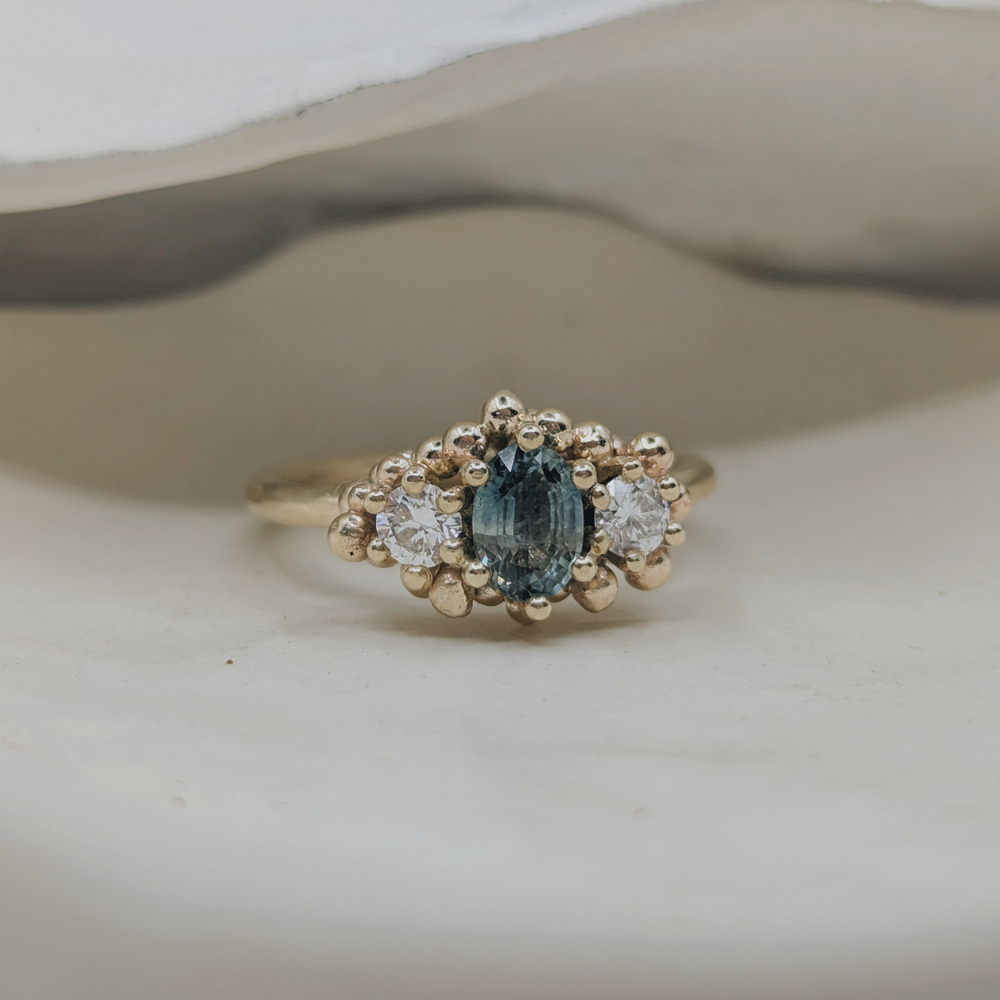BESPOKE | Montana Sapphire and Diamond Trilogy