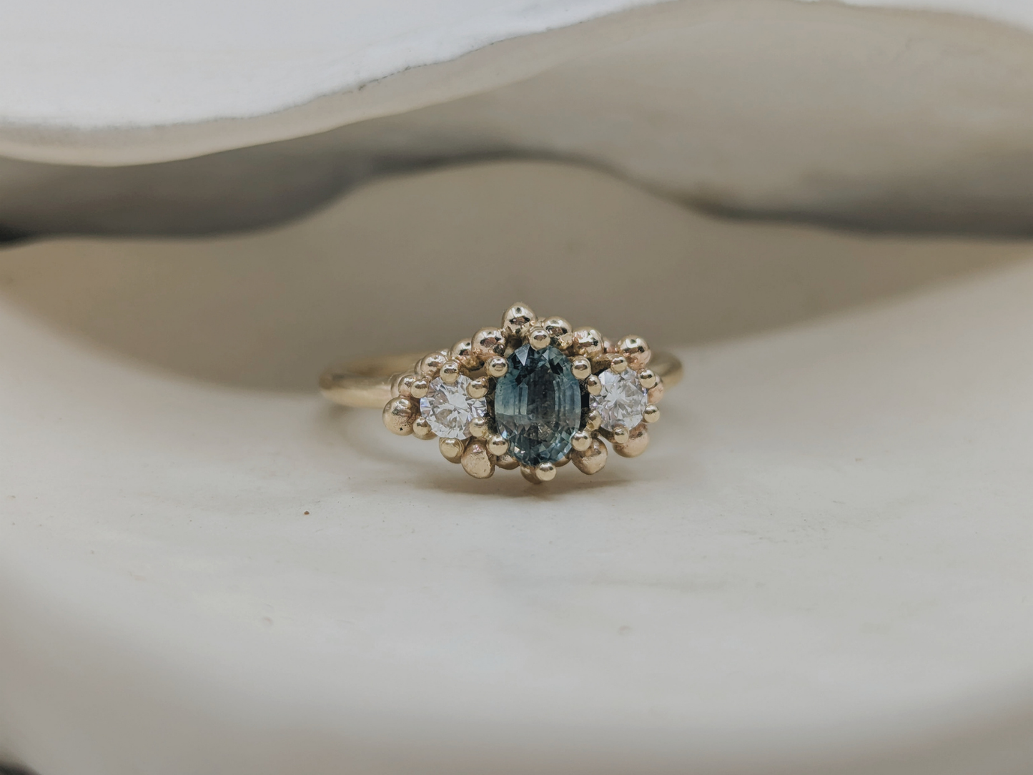 BESPOKE | Montana Sapphire and Diamond Trilogy