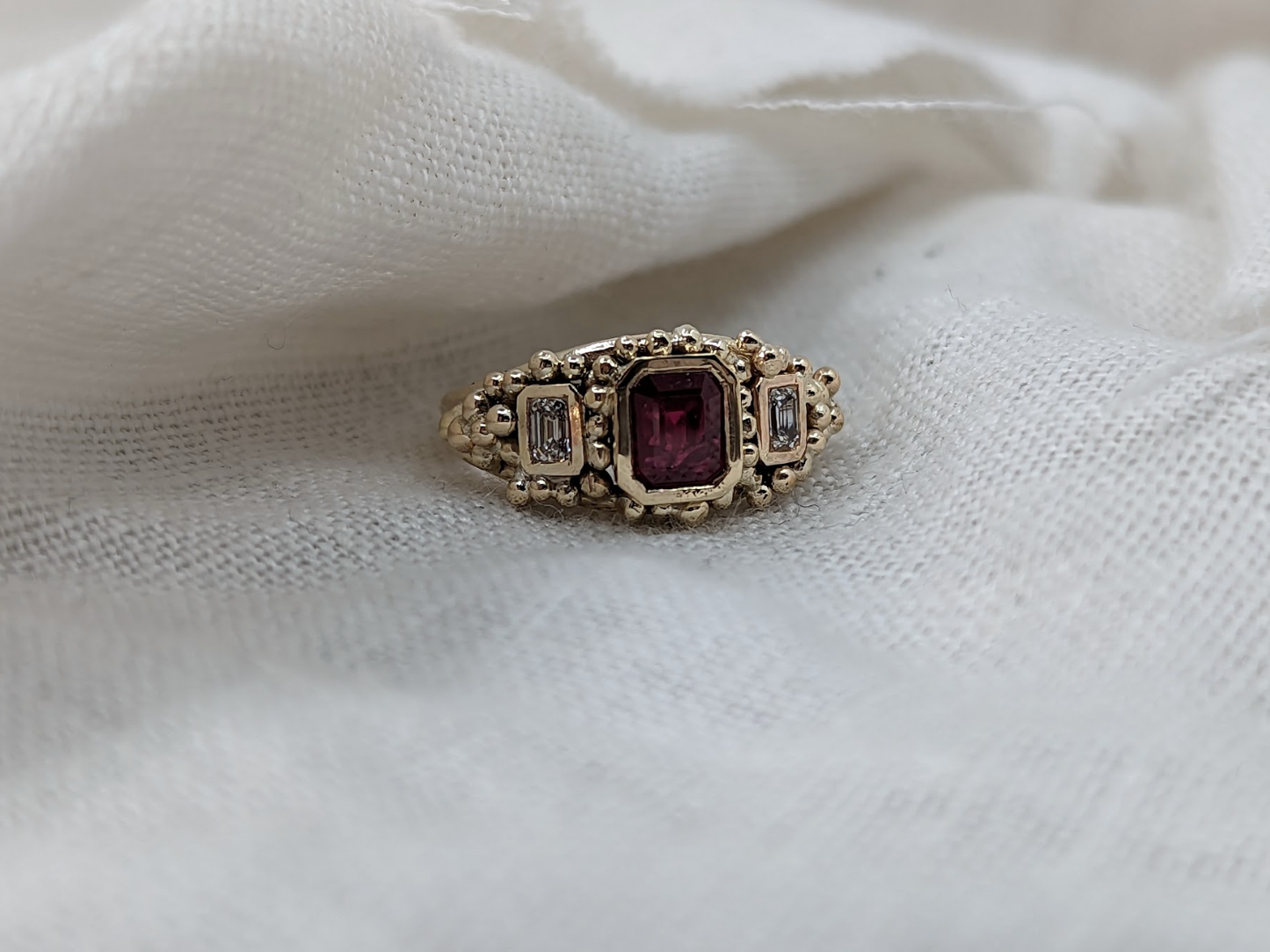 BESPOKE | Birthstone Ruby Ring