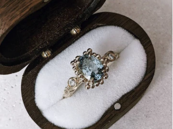 Bespoke | Aquamarine Engagement Ring