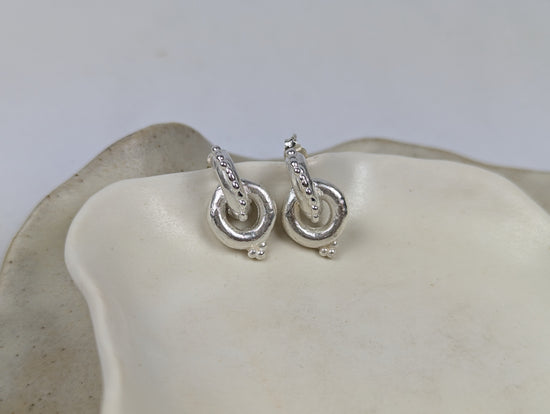 Loop Studs | Sterling Silver