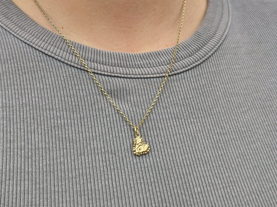 Molten Heart Pendant | 18k Gold Plated