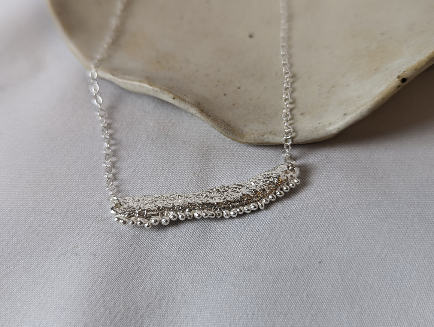 Sandbar Pendant | Sterling Silver