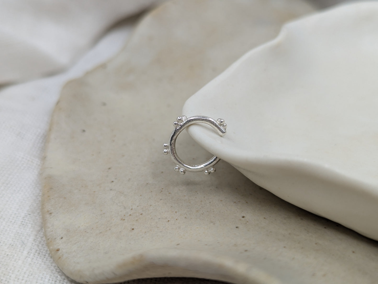 Bubble Cuff | Sterling Silver