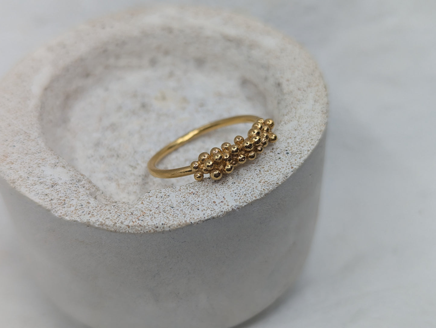 Bubble Ring | 18k Gold Plated