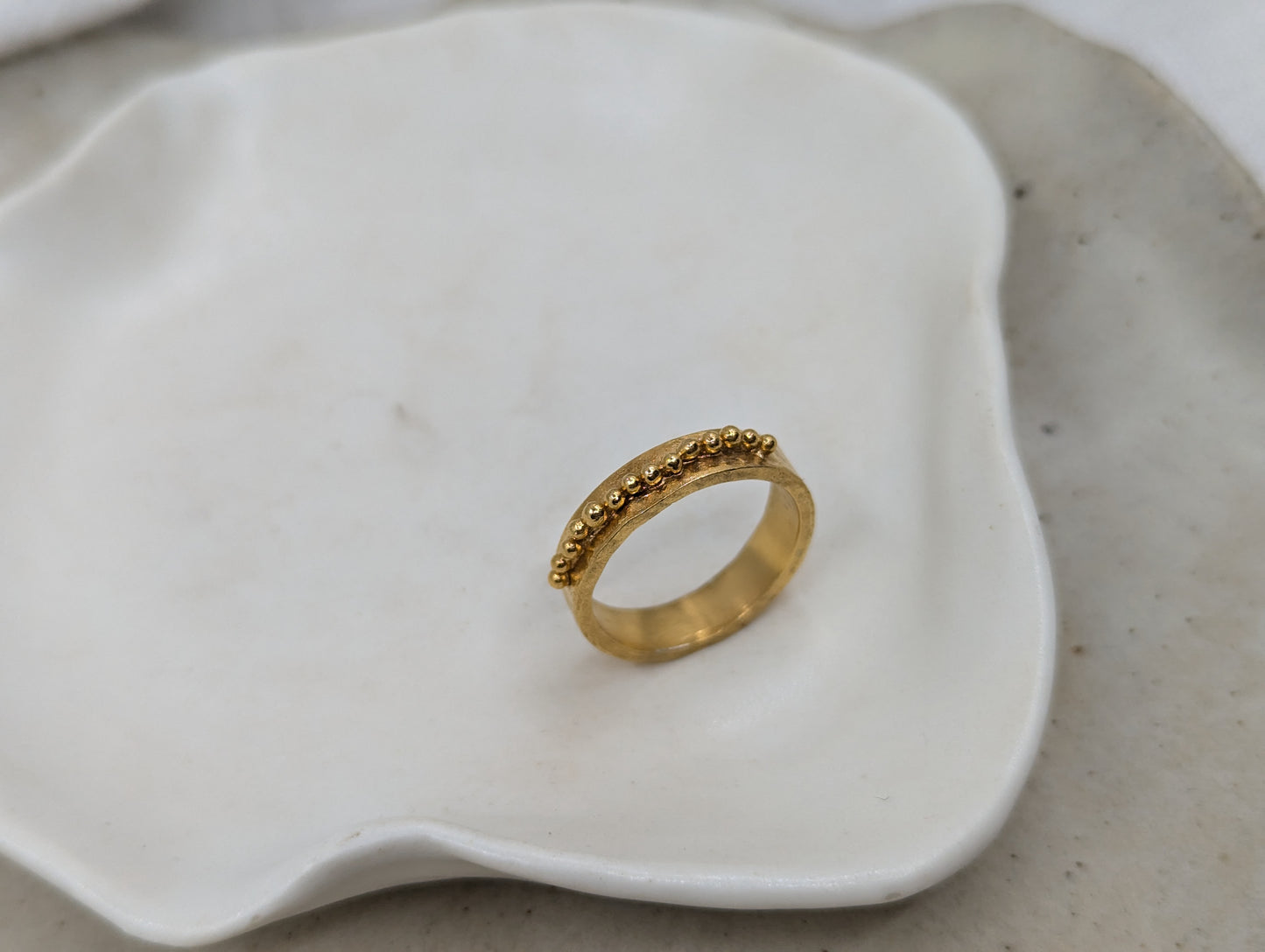 'Strata' ring | Gold Plated