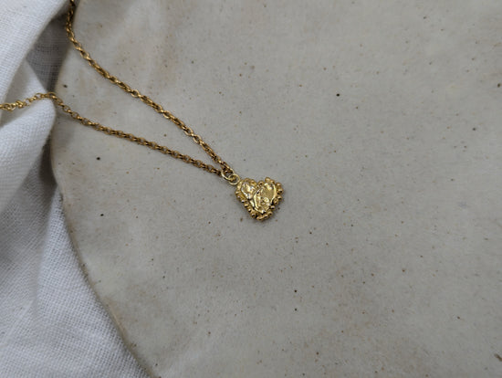 Molten Heart Pendant | 18k Gold Plated