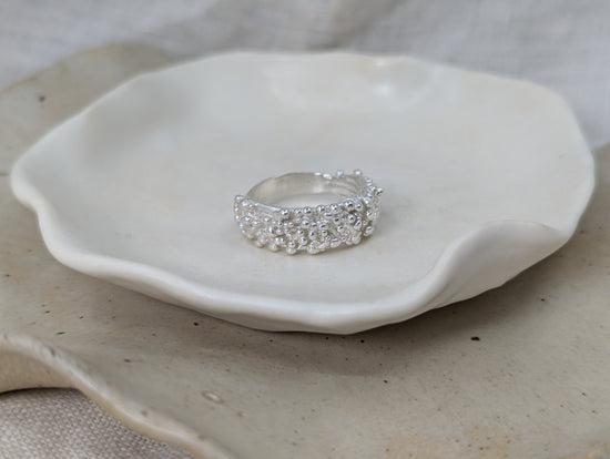 Sea Foam Ring | Sterling Silver