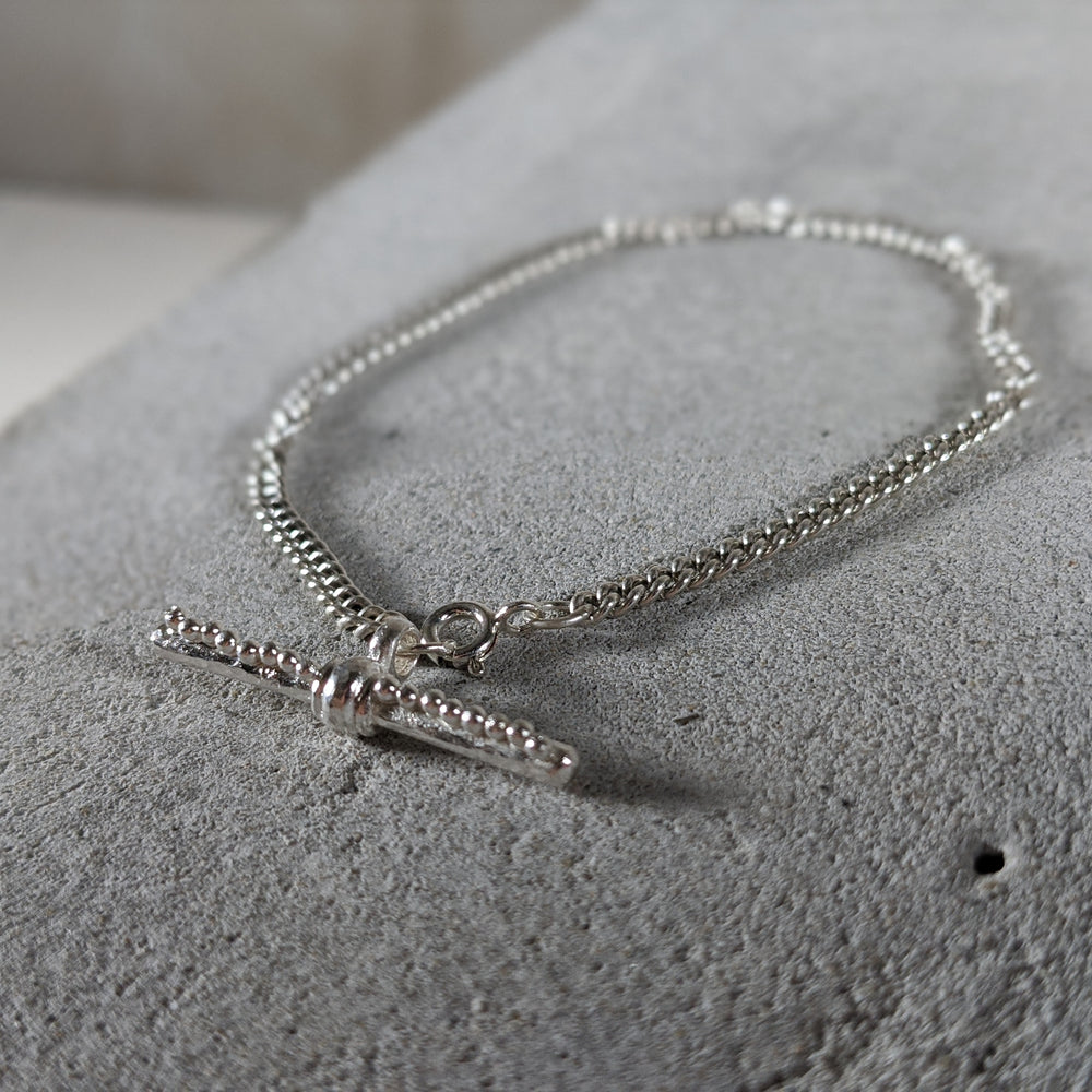 T Bar bracelet | Sterling Silver - Milly Maunder Designs