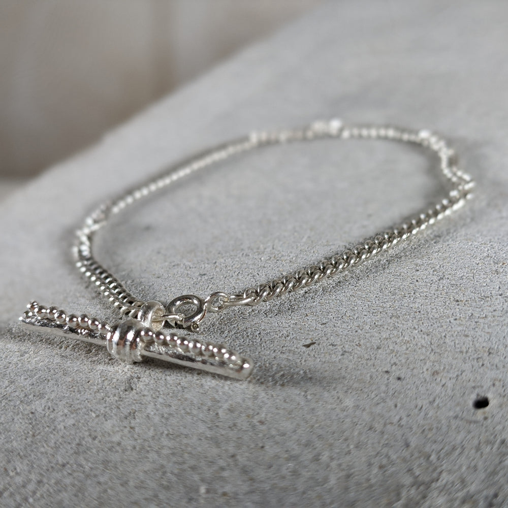 T Bar bracelet | Sterling Silver - Milly Maunder Designs