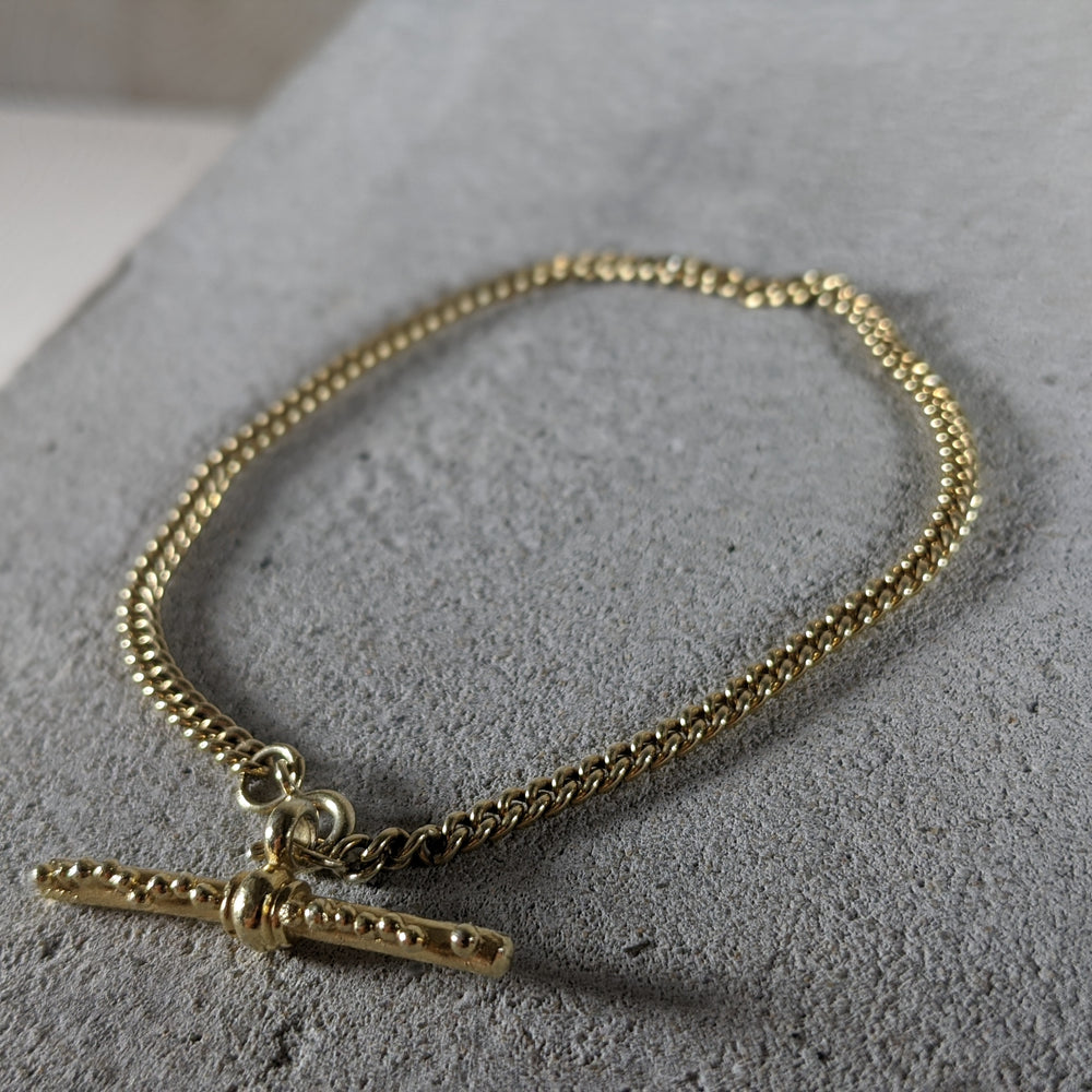 T Bar bracelet | Gold Plated - Milly Maunder Designs