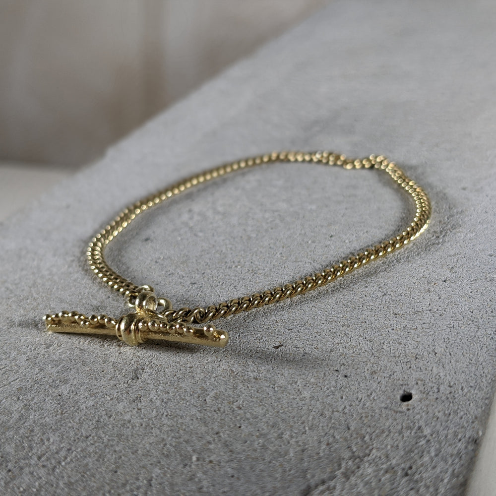 T Bar bracelet | Gold Plated - Milly Maunder Designs