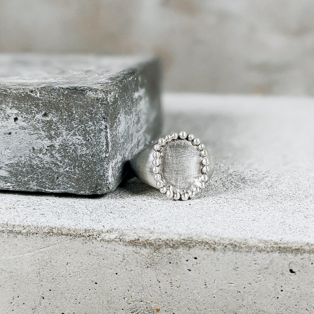 The Chunky Signet ring - Milly Maunder Designs