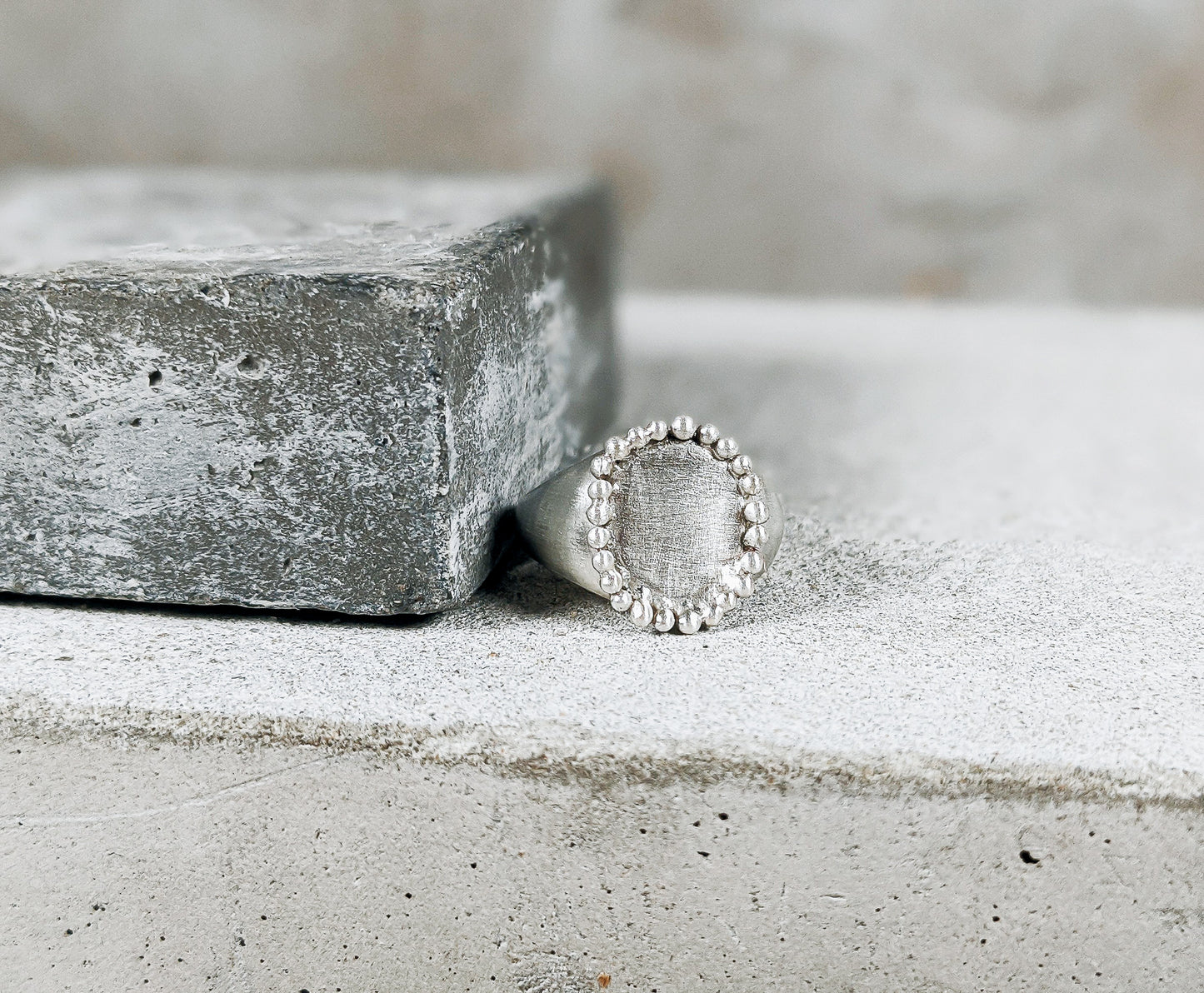 The Chunky Signet ring - Milly Maunder Designs