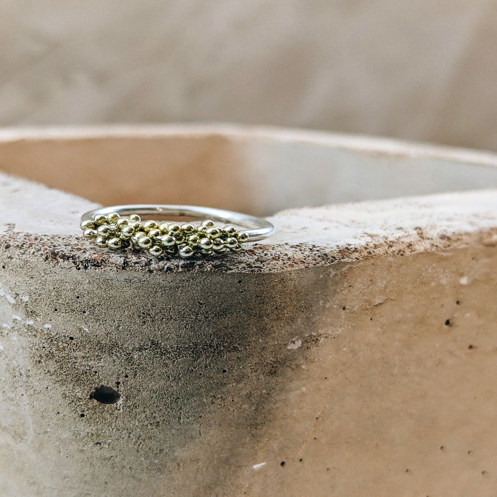 Bubble ring | 18K Gold and Silver - Milly Maunder Designs
