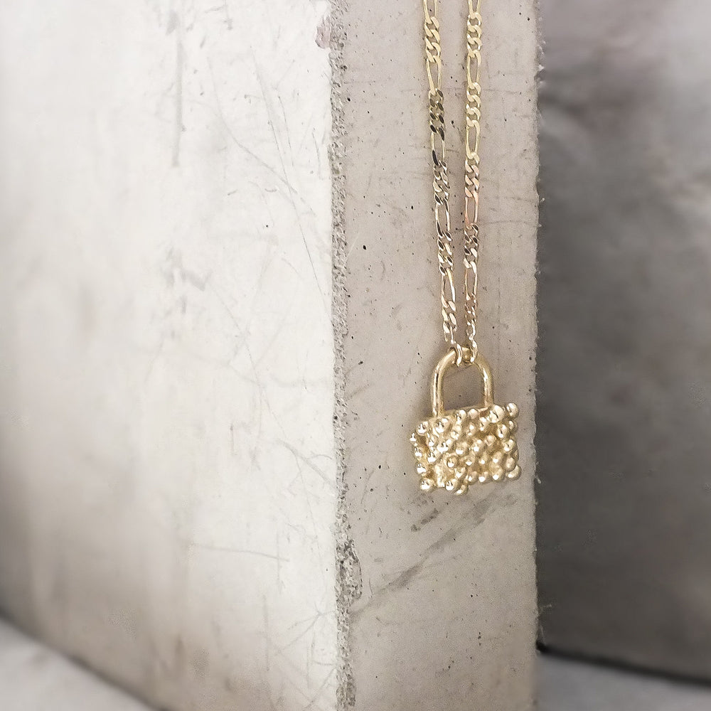 The Padlock | 9k Yellow Gold - Milly Maunder Designs