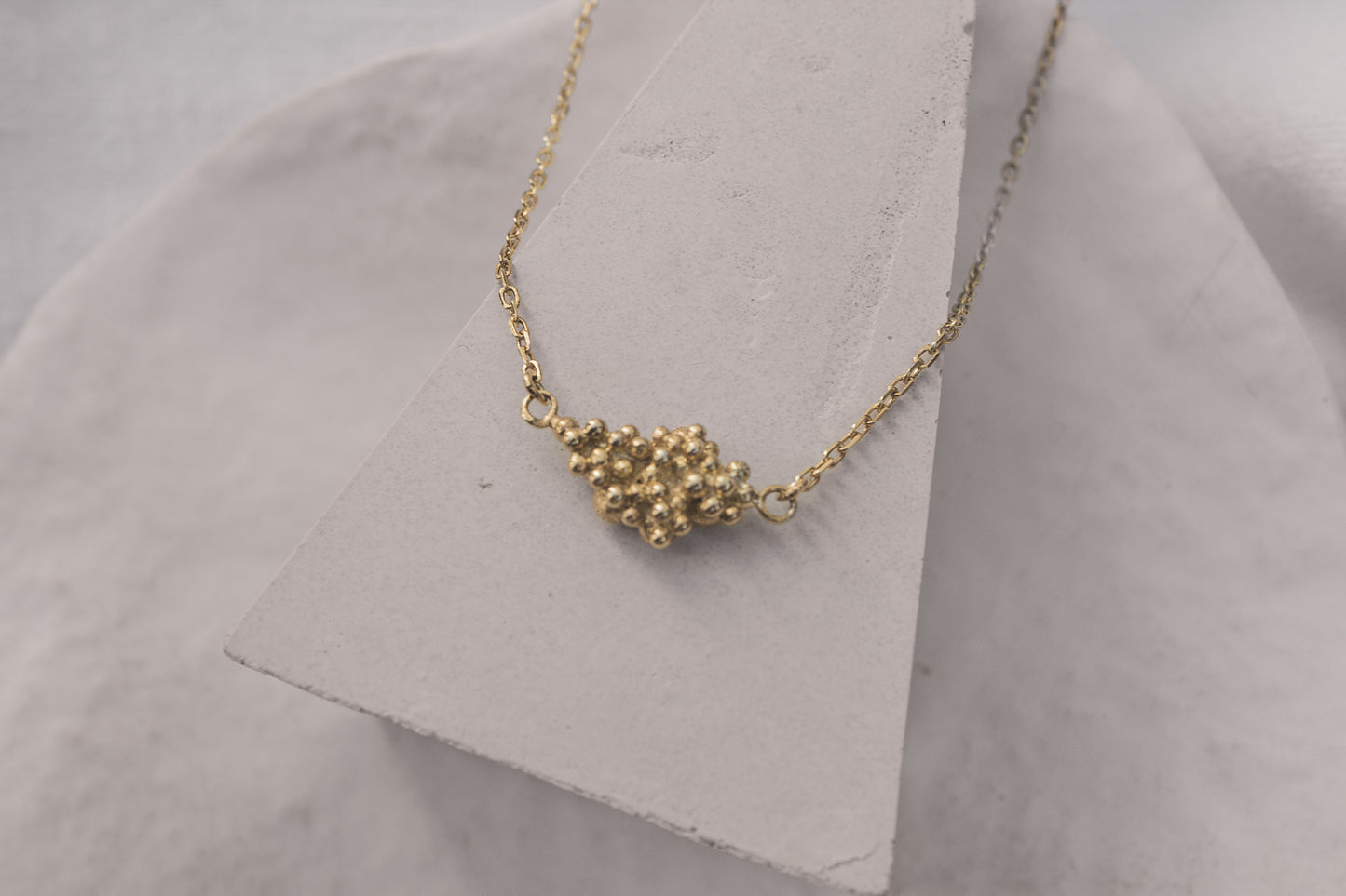 Cloud Cluster Pendant | Gold plated - MILLY MAUNDER