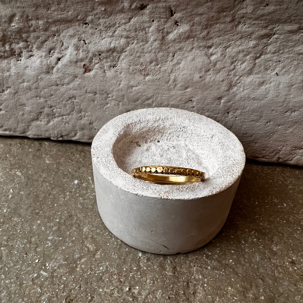 Eternity Pebble Ring | Gold Plated - Milly Maunder Designs