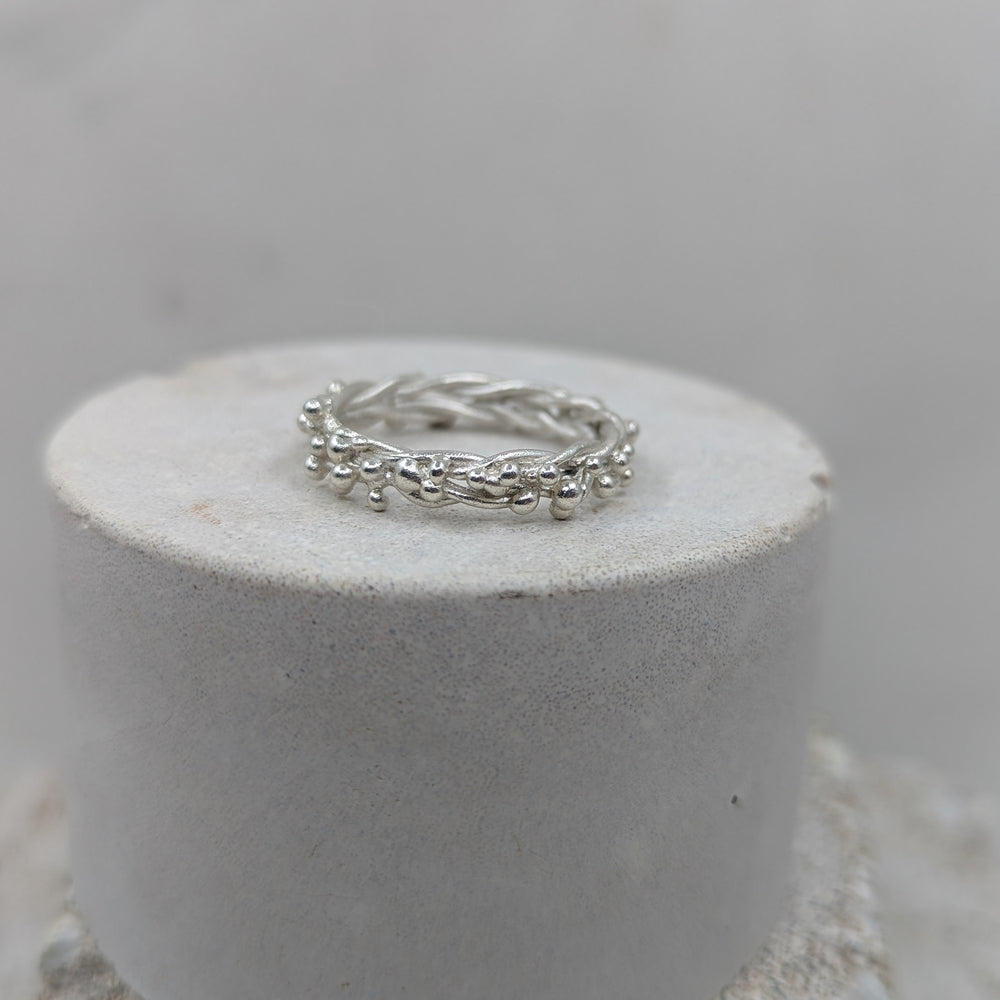 Plaited Ring | Sterling Silver - MILLY MAUNDER