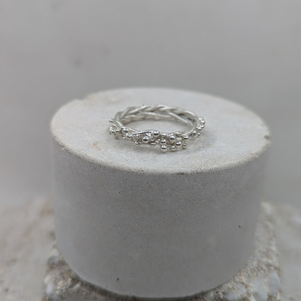 Plaited Ring | Sterling Silver - MILLY MAUNDER