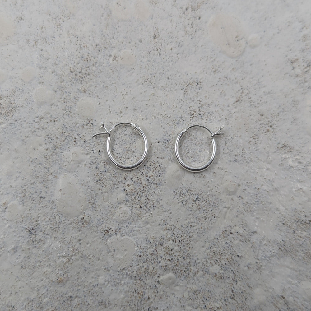 Tiny Hinged Huggies | Sterling Silver - MILLY MAUNDER