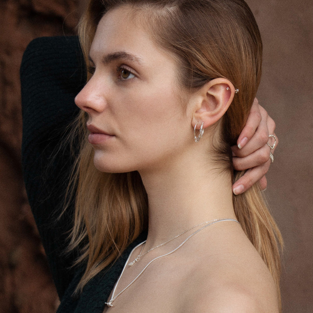 Small Pebble Hoops | Gold Plated - Milly Maunder Designs